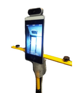 Alternative view of non contact infrared thermometer