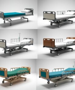 medical bed on