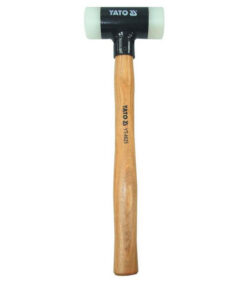 Nylon Dead Blow Mallet - Wood Handle - 430g - YT-4625