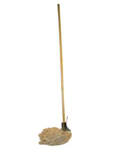 Wringer Mop - Complete - Head with Metal Socket - Wooden Handle - 400g - Pack of 5 - F17457