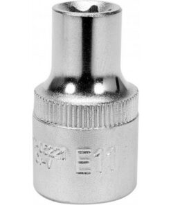 Torx Socket - Female - Chrome Vanadium - 1/2" Connector - E11 - YT-05221