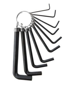 Hex Key Set - Metric - 10 Piece - TOOK1016