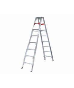 Stepladder - Heavy Duty Double Sided Aluminium - 4 Steps - 1.2m - LASD4