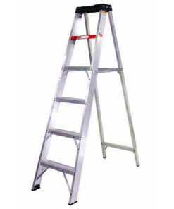 Stepladder - Industrial Heavy Duty A-Frame Aluminium - 5 Steps - 1.5m - LAS5