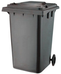 Wheelie Bin - 360L - 2 Wheel - Plastic - Black - 0237