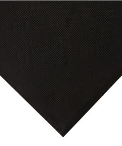 Workplace Mat - Hygimat Solid Hygienic Anti-Fatigue Mat - 150 x 90 x 1.7cm - Black - HYS010002