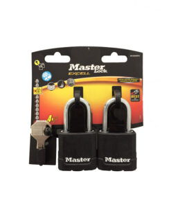 Padlock - Excell - Keyed - 49mm - 2 Pack - Pack of 2 - MA450016