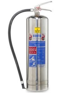 Fire Extinguisher - Full - Stainless Steel - A, B and C Class Fires - 9kg - AI2910F