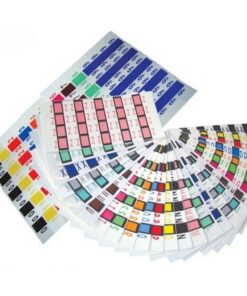 Numeric Labels - Colour Code - 20 Labels Per Sheet - Yellow - Pack of 20 - CCLN01