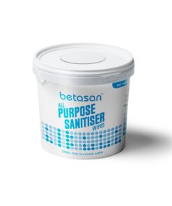 Wet Wipes - Betasan - 70% Alcohol - 1 x Bucket - 500 Sheets - WR_28