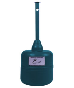 Smoking Station - Holds 5000 Cigarette Butts - Premium - Green - SXS657GN