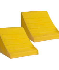 Wheel Chock - 40 Ton - Large - 34 x 16 x 23 cm - Set of 2 - SXS589