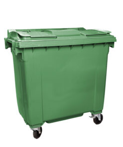 Wheelie Bin - Plastic - 4 Wheel - 770L - Green - Wheelie Bin 770L-green