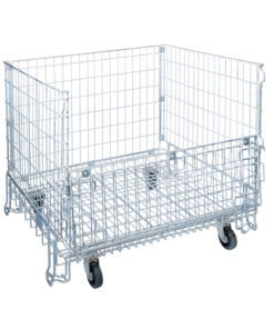 Hypercage - Mobile - Wire - No Lid - 65mm Mesh - 100 x 120 x 100 cm - MHCS10000NLID65