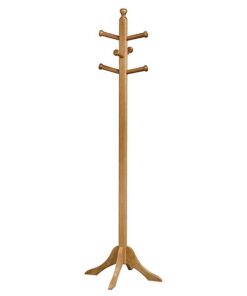Hat Stand - Contract Wooden Range - 48.5 x 48.5 x 168 cm - Cherry - WAL910CH