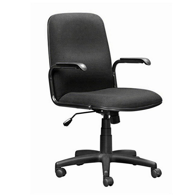 Office Chair - Mid Back - Swivel - 92 x 56 x 65 cm - SE004-black