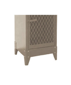 Steel Locker Feet - Set of 4 - Ivory and Karoo - M07B110-ivory