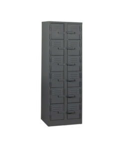 Steel Locker - Metal - 12 Tier - Twelve Door -180 x 60 x 45 cm - LOC012-grey