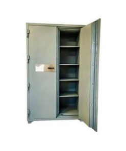 Steel Fire Resistant Stationery Cabinet with Shelves - 4 Shelf Cupboard - 187.8 x 96 x 67 cm - FR002CAB