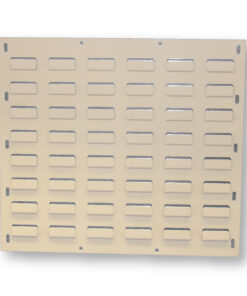 Panel for Stack & Hang Bin - Wall Mounted Steel Louvre Panel - Small Part Storage - 43.2 x 45.7 cm - PANEL0432