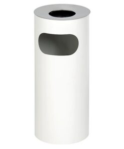 Ashtray Litter Bin - Life - Cut Out - 240 Ø x 600 (H) mm - Colour Options - 506WH