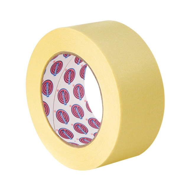 Masking Tape - Automotive - MSK 80 - Yellow - 48mm x 40m - Box of 24 - Pack of 24 - 1000006050