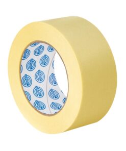 Masking Tape - Automotive Purpose - MSK 6143 - Yellow 18mm x 40m - Box of 48 - Pack of 48 - 1000006021
