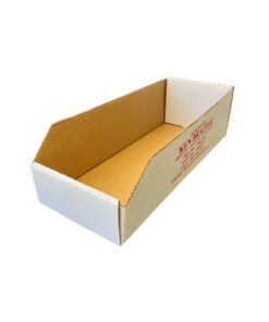 Brazier Bins - Cardboard Bin - Parts Storage Box - 38.1 x 15.2 x 11 cm - NO.5