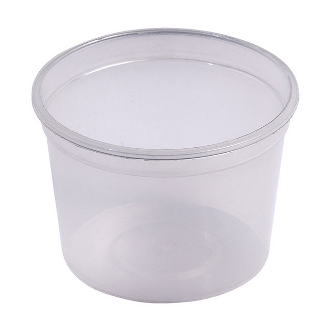 90ml Take Away Containers - Tub Only - Clear - Pack of 1000
