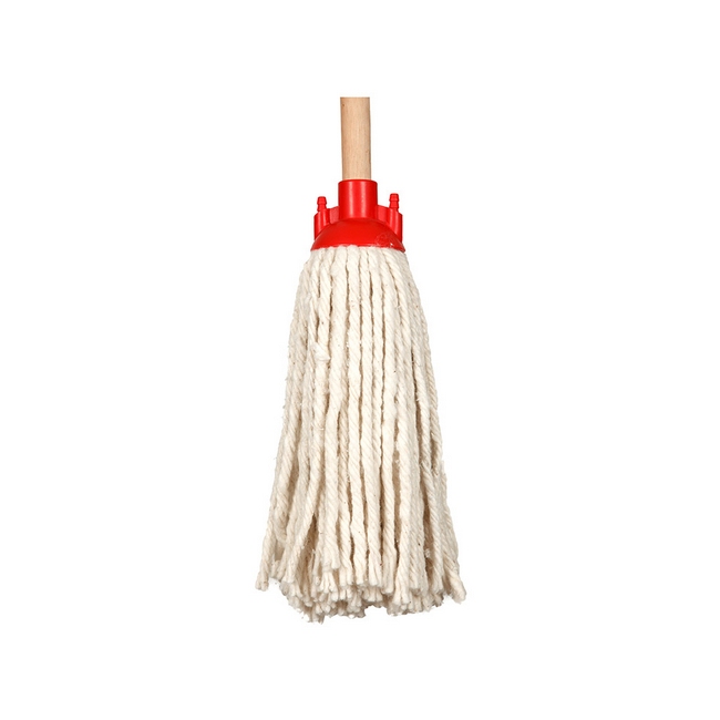 300g Jumbo Mop Complete - 22mm Plastic Socket and Pine Handle