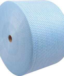 Spunlace Cleaning Cloth - Jumbo - 400m Roll - Colour Options