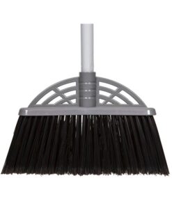 Plastic Whiska Broom - Plastic and Metal Handle - 23cm x 17cm