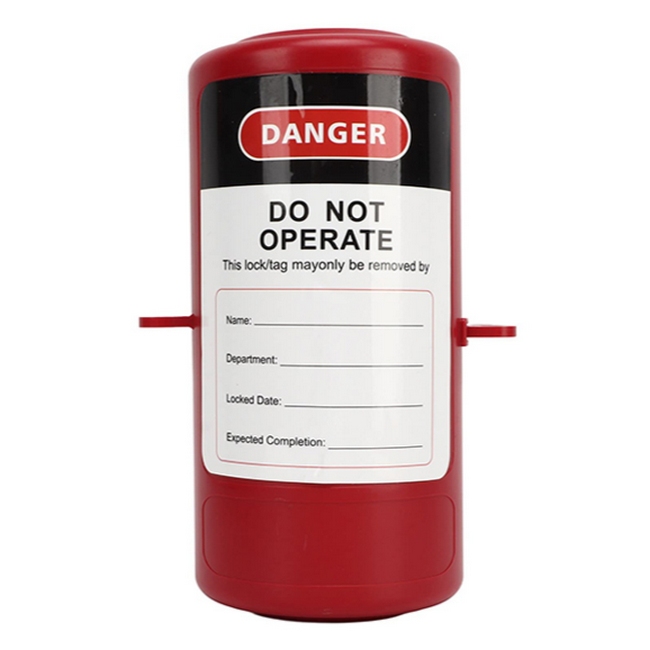 Lockout Electrical Plug - Rotating - Large - 7.8 x 17 x 2cm