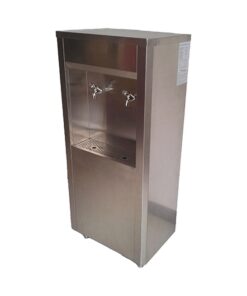 Water Fountain - Industrial Chiller - 600-F2 Stainless Steel - 80L - 36 x 67 x 119cm