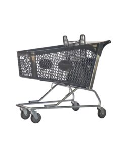 Steel and Plastic Shopping Trolley - Hybrid - 100L - Colour Options