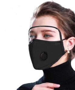 Visor Mask with Valve and filter