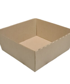 Hamper Base – Brown Kraft 208 x 208 x 94 mm