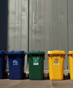 340 litre wheelie bin