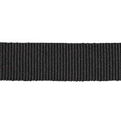 Petersham Ribbon – Solid Black – 15mm x 20m roll