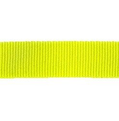 Petersham Ribbon – Solid Fluorescent Lime – 25mm x 20m roll