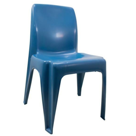 Carlow Plastic Chair- Blue