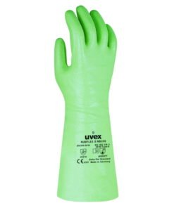 Uvex Protection Gloves Rubiflex S, NB60S, CA 60 cm, Size 11, Type 89647, Green, Pair