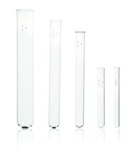 DWK Duran Test Tubes, with Rim, 14 x 130 mm, Pack of 100