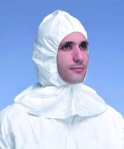 DuPont Protective Hoods Tyvek 500, Type TY PH30 S WH L0, White, PE-Spunbond Nonwoven, Pack of 100