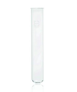 DWK Duran Test Tubes, FIOLAX, 20 x 150 mm, Pack of 50, With Rim