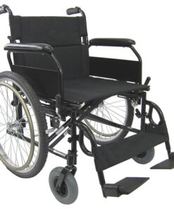 Alternative view of Wheelchair steel/nylon fix arm and foot - basic model