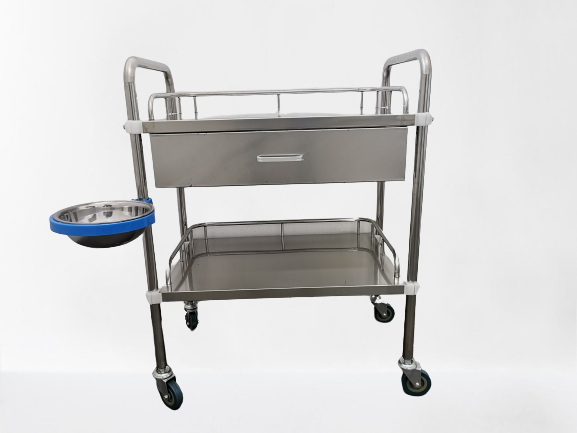Stainless Steel Trolley Full Drawer – Anaesthetic