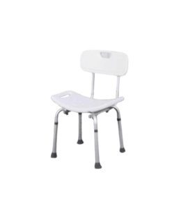 shower chair with backrest