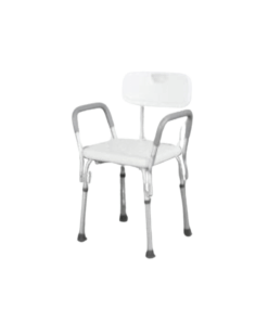 shower chair with backrest & armrest