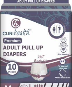 Adult Diapers Premium 10s – Medium Pullup